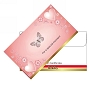  Envelope Pink Butterfly 50/pack 