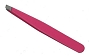  Tweezer Slanted Pink 4" 