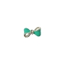  Nail Gem Bow Green Twist XLarge 