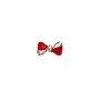  Nail Gem Bow Red Twist XLarge 