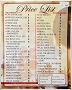  Salon Price List Wall Board Large 