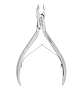  Silkline Cuticle Nipper 4" 