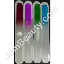  File Nail Crystal Glass Large Single 
