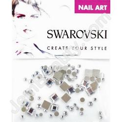  Swarovski Mixed Square Crystal 63 pcs/Bag 