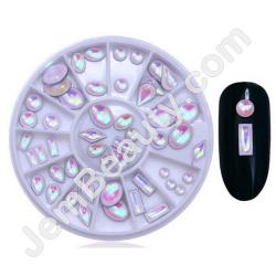  Nail Gem Opal AB Mix 2 Wheel 