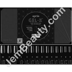  Gel-X Natural Square LONG 600/Box 