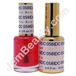  Gel DC 058 Aqua Pink 18 ml 