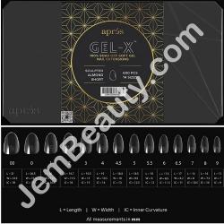  Gel-X Sculpted Almond SHORT 600/Box 