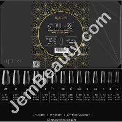  Gel-X Sculpted Coffin MEDIUM 600/Box 