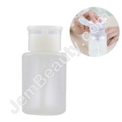  Liquid Pump Bottle Clear 8 oz 