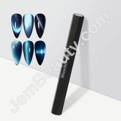  Magnet Hexagon Black 