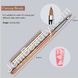  BP Brown Brush 2 Carving 
