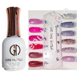  GND Luxe Glitter 01 Silver 15 ml 
