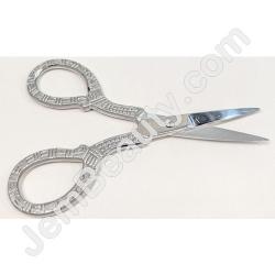  Scissors Straight Silver 3.5\" 