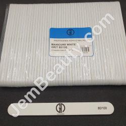  GND File White 80/100 50/Pack 