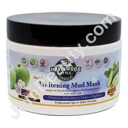  HS Whitening Mud Mask Jar 10 oz 