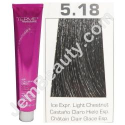  Terme Pro Hair Color 5.18 100 ml 