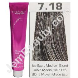  Terme Pro Hair Color 7.18 100 ml 