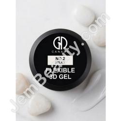  GND Flexible 3D Gel No.2 Milky 1 oz 