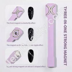  Cat Eye Magnet 3 in 1 Pink 