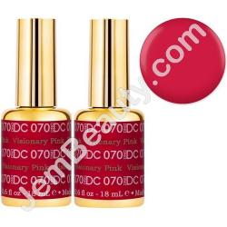  Gel DC 070 Visionary Pink x2 2 Gel Combo 