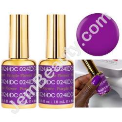  Gel DC 024 Purple Flower x2 2 Gel Combo 