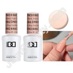  Gel DND 886 Pray For Peach x2 2 Gel Combo 