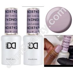  Gel DND 874 Loss Lavender x2 2 Gel Combo 