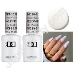  Gel DND 862 Pearly Ice x2 2 Gel Combo 