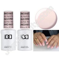  Gel DND 865 Pearly Pink x2 2 Gel Combo 