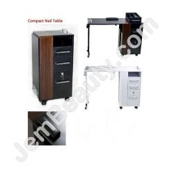  Folding Nail Table Black 