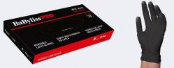  Dannyco Gloves Latex BLK M 10/Box 